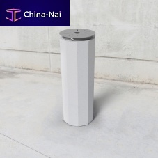 Pedestal ashtray WUUD: 433metalconcreteoutdoor