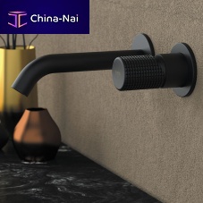 Washbasin mixer tap TRILOGY TG632P wall-mountedbuilt-inbrass