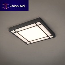 Art Deco light fixture CLAUSTRAL 600recessed ceilingLEDsquare