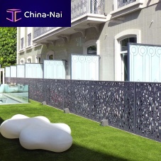 Contemporary fixed balustrade metalcommercialexterior