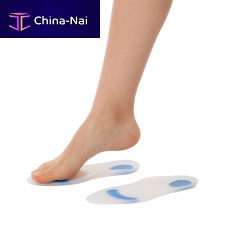 Orthopedic insole with heel pad 542with transverse arch padadult