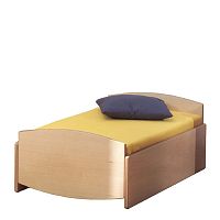Single bed CB.KQcontemporarybeechMDF