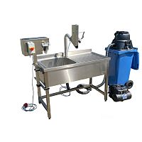 Fish gutting machine 1983semi-automatic