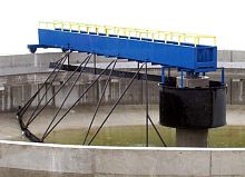 Circular clarifier PTP serieswith scraper bridge